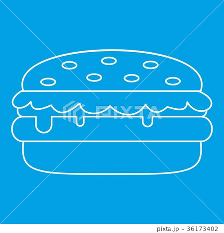 Burger icon outline Burger icon outline 36173402