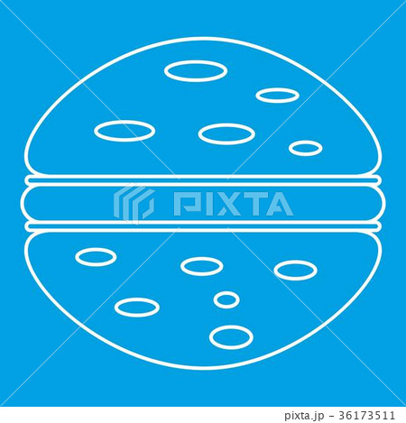 Burger icon outline Burger icon outline 36173511