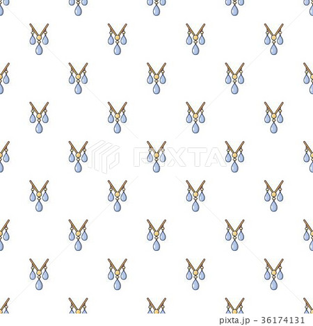 Pearl necklace pattern seamless 36174131