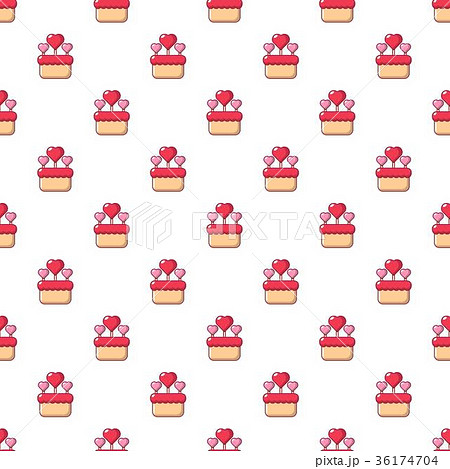 Wedding cake pattern seamless Wedding cake pattern seamless 36174704