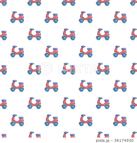 Scooter pattern seamless Scooter pattern seamless 36174930