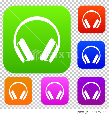 Protective headphones set collection Protective headphones set collection 36175186