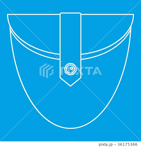 Small pocket icon, outline style 36175366