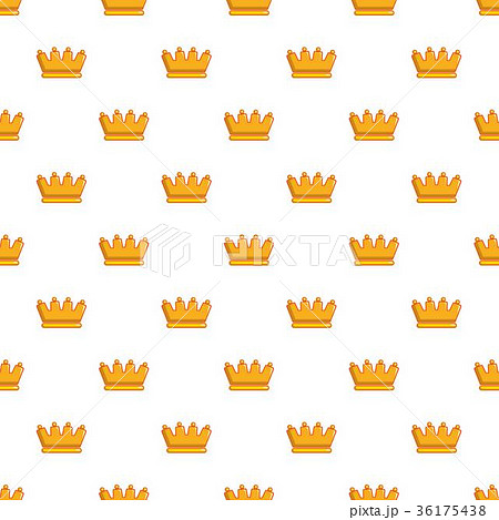 Baron crown pattern seamless Baron crown pattern seamless 36175438