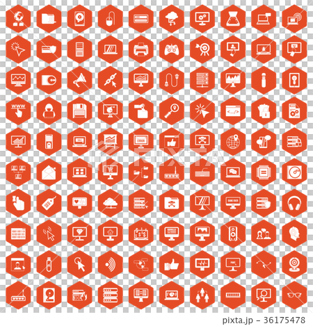 100 computer icons hexagon orange 100 computer icons hexagon orange 36175478