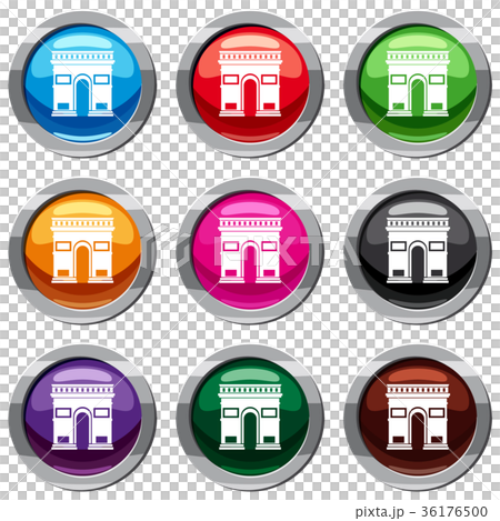 Triumphal arch set 9 collection 36176500