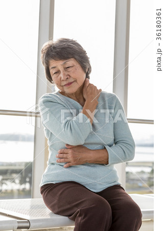 シニア　肩凝り　 36180361