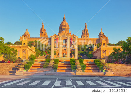 National Museum in Barcelona . National Museum in Barcelona . 36182554