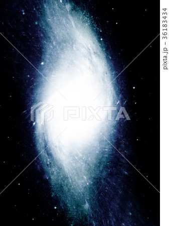 Stars, dust and gas nebula in a far galaxy Stars, dust and gas nebula in a far galaxy 36183434