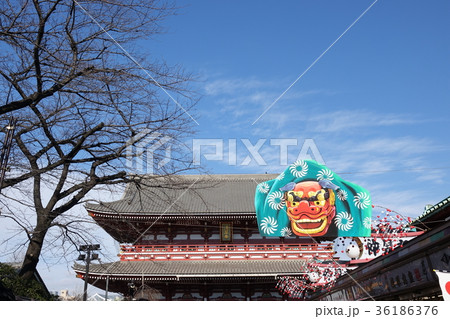 浅草寺 正月 仲見世 浅草寺 正月 仲見世 36186376
