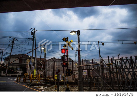 踏み切り 36191479
