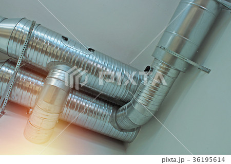 Ventilation ducts of industrial air condition Ventilation ducts of industrial air condition 36195614