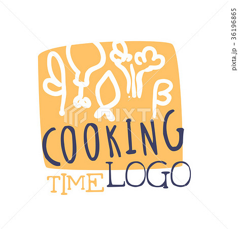 Colorful handmade logo template for cooking food Colorful handmade logo template for cooking food 36196865
