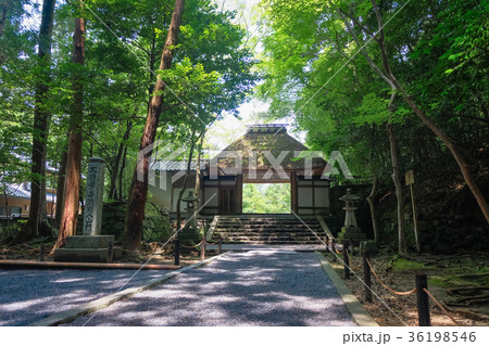 京都市 法然院 山門 36198546