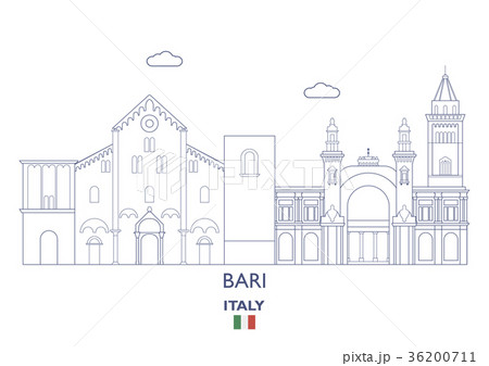 Bari City Skyline, Italy 36200711
