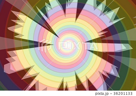 背景素材,集中線,漫画,アニメーション,表現,吹き出し,セリフ,渦巻き,ぐるぐる,スパイラル,螺旋状 36201133