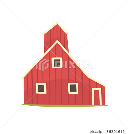 Red barn house, wooden agricultural building Red barn house, wooden agricultural building 36201615