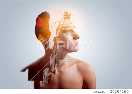 Creativity works for hunky resolute guy Creativity works for hunky resolute guy 36204160