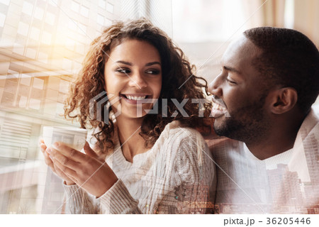Positive couple enjoying being together 36205446