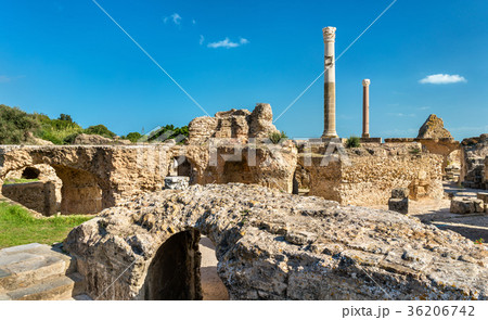 Ruins of the Baths of Antoninus in Carthage Ruins of the Baths of Antoninus in Carthage 36206742
