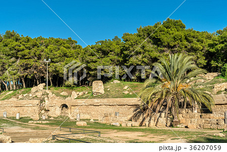 The Carthage Amphitheater, an acient Roman 36207059