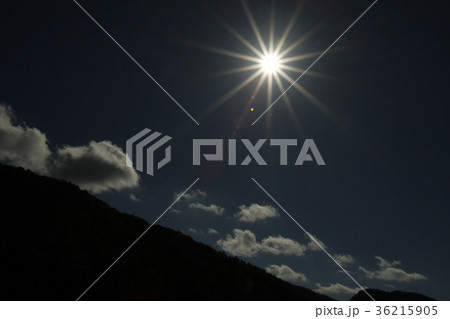 太陽と雲 36215905