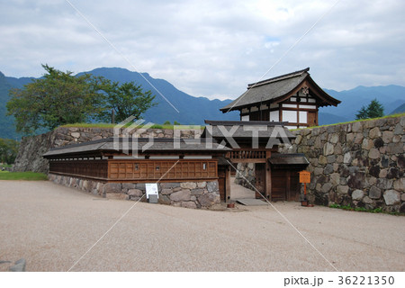 松代城跡 復元された北不明門 松代城跡 復元された北不明門 36221350