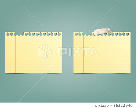 Two tetrad sheets in a strip of yellow color. Two tetrad sheets in a strip of yellow color. 36222946