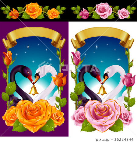 Swans and Roses set Swans and Roses set 36224344