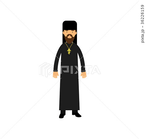 Orthodox priest character, religion representative 36226159