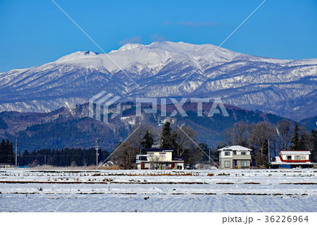 冬晴れの雫石 冠雪した駒ケ岳 冬晴れの雫石 冠雪した駒ケ岳 36226964