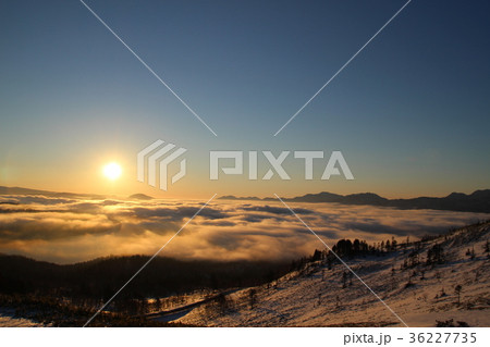 北海道 美幌峠の日の出 北海道 美幌峠の日の出 36227735