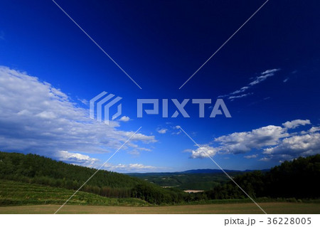 北海道の青空風景 北海道の青空風景 36228005
