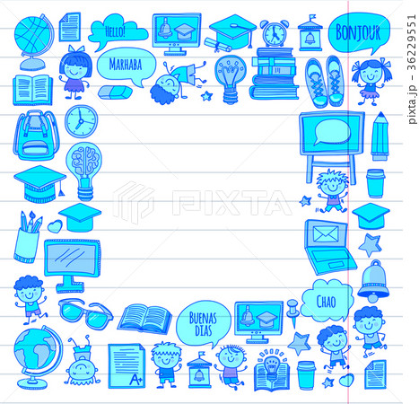 Language school Kids, chidlren, boys and girls 36229551