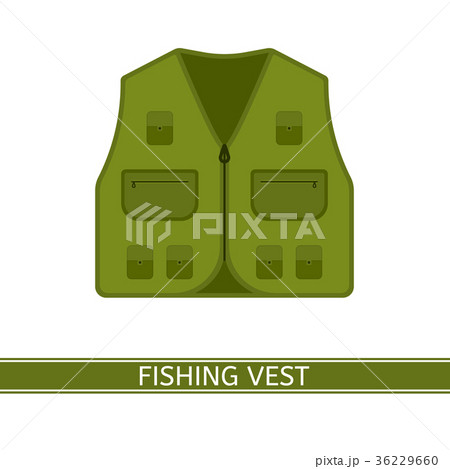 Fishing Vest Isolated Fishing Vest Isolated 36229660