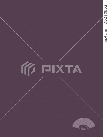 日本伝統の色：滅紫（縦） 36230902