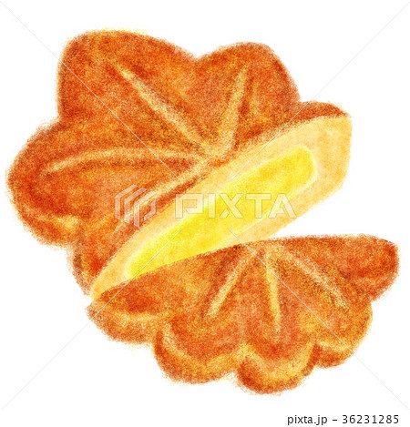 もみじ饅頭のイラスト素材