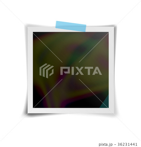 Instant Photo Frame Vector. Retro Photo Frame Instant Photo Frame Vector. Retro Photo Frame 36231441