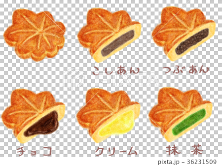 もみじ饅頭色々 36231509