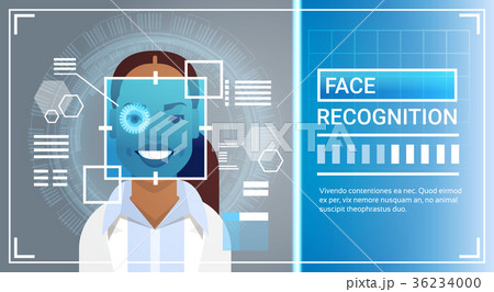Face Recognition System Eye Retina Scanning Of 36234000