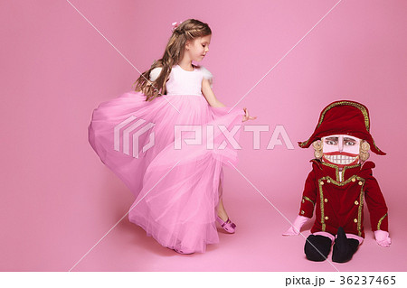 The beauty ballerina with nutcracker The beauty ballerina with nutcracker 36237465