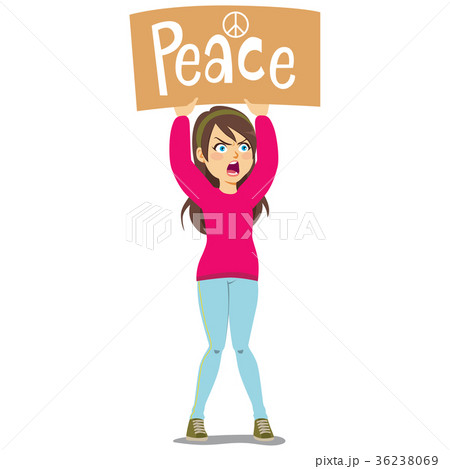 Woman Marching Protest Woman Marching Protest 36238069