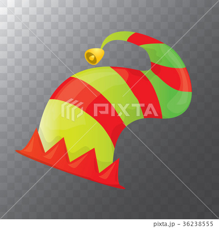 vector funky red and green stripped cartoon 36238555