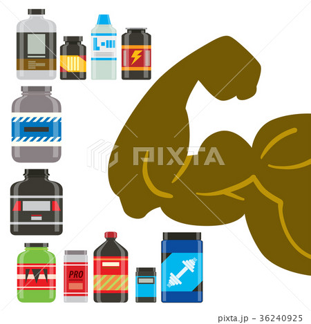 Sport nutrition healthy food vector fitness diet Sport nutrition healthy food vector fitness diet 36240925
