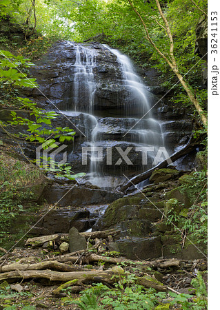 九段の滝 奥入瀬渓流 青森県 の写真素材