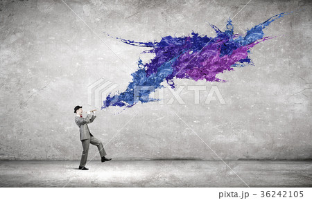 Man play flute Man play flute 36242105