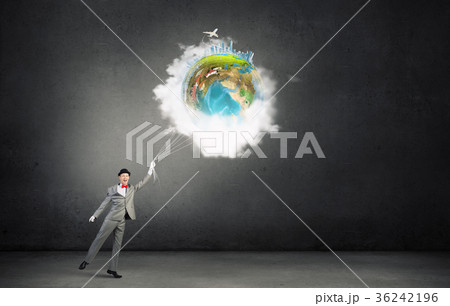 World in his hands 36242196