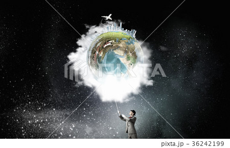 World in his hands World in his hands 36242199