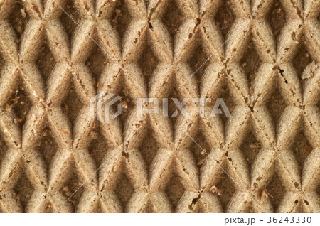 chocolate wafer macro texture 36243330