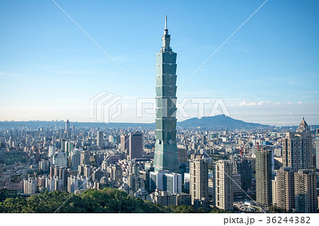 台湾　台北101 36244382